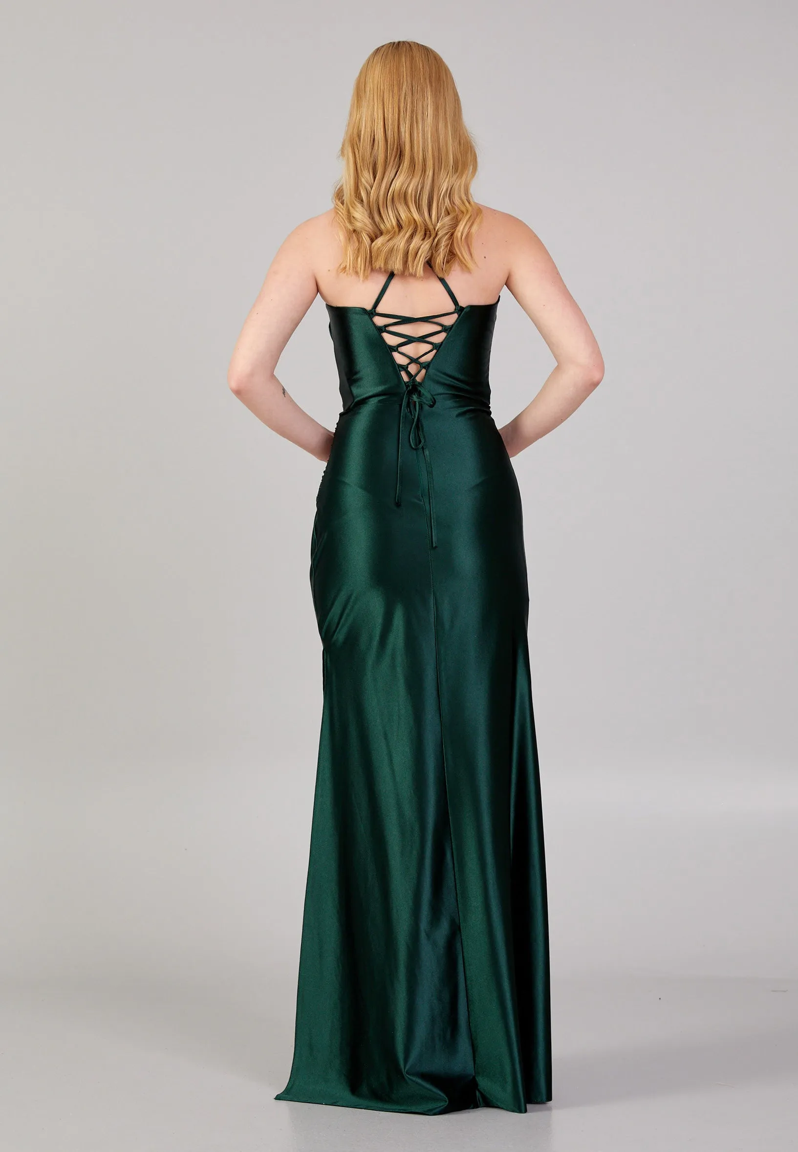 Emerald Green Sleeveless Maxi Dress