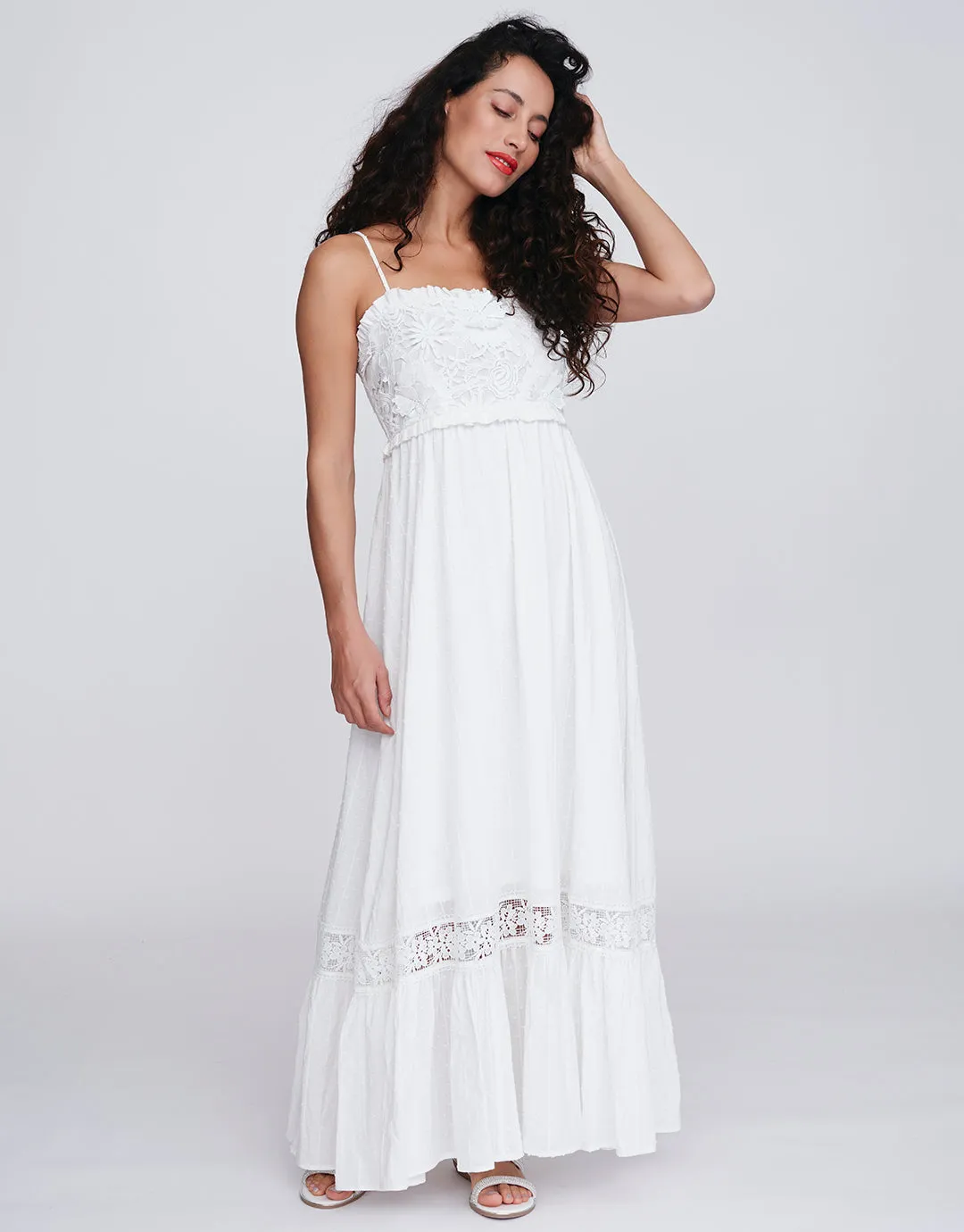 Emiliana Maxi Dress - White