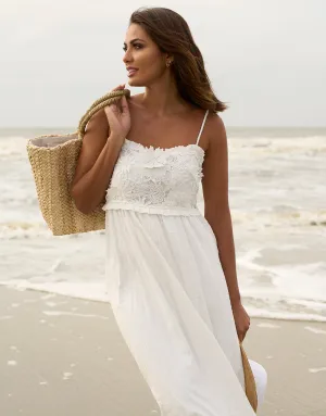 Emiliana Maxi Dress - White