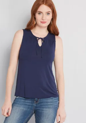 Familiar Feeling Sleeveless Top