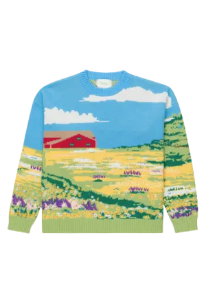 Farmland Embroidery Sweater