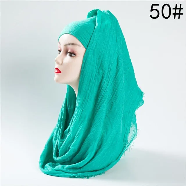 Fashion Scarf Printed Bandana Shawl Hijab #2638