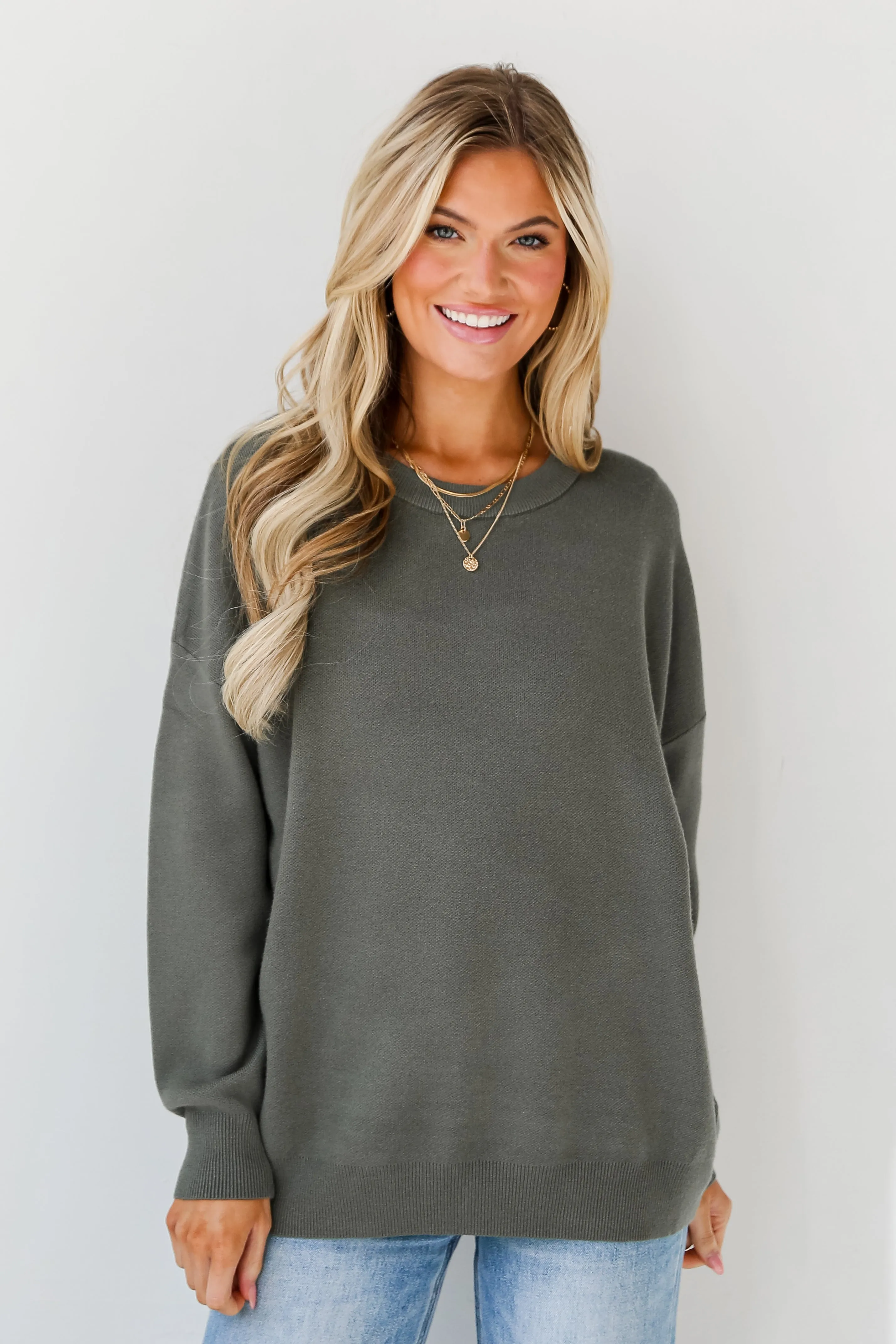 FINAL SALE - Maddy Oversized Sweater - DU DEAL