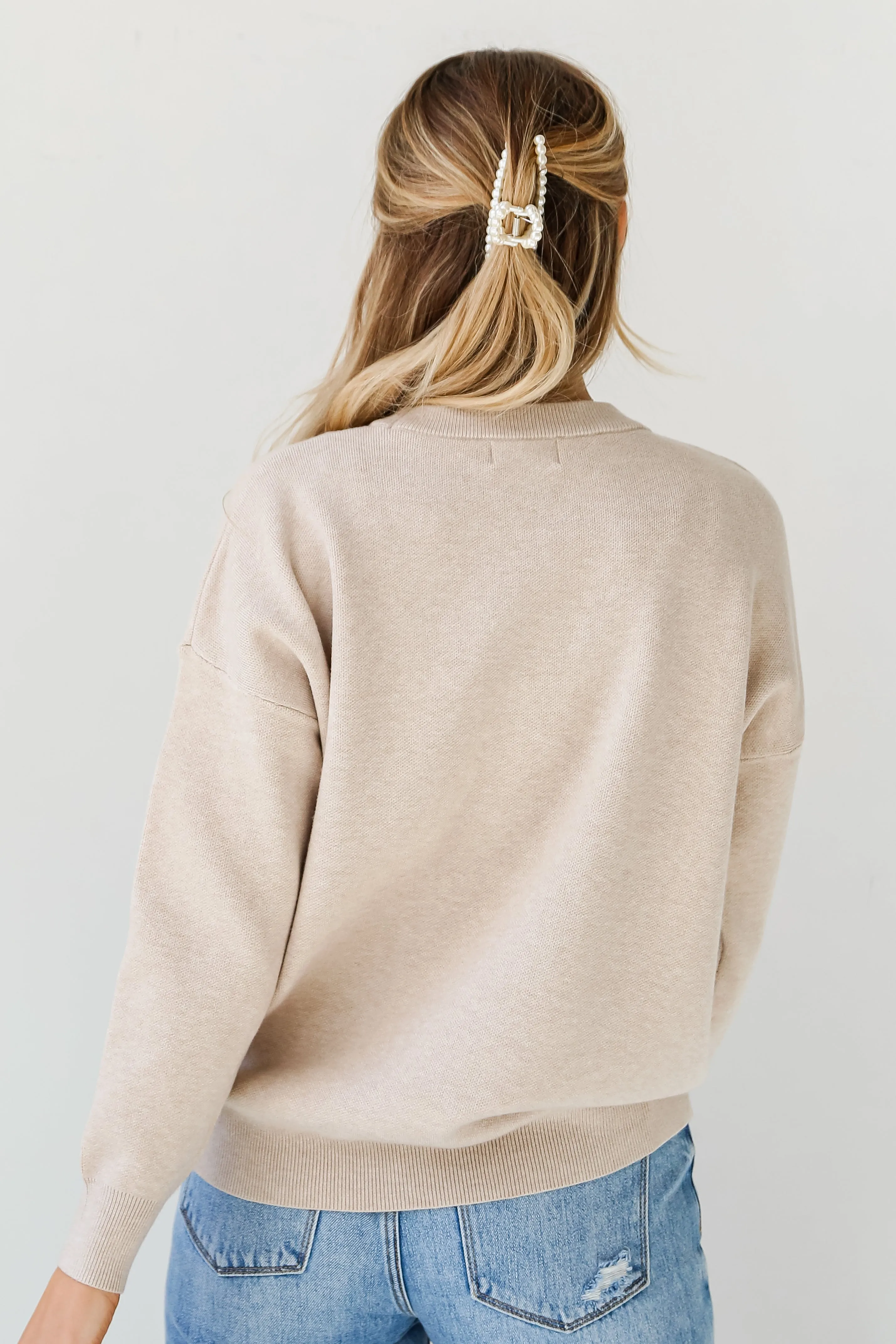 FINAL SALE - Maddy Oversized Sweater - DU DEAL