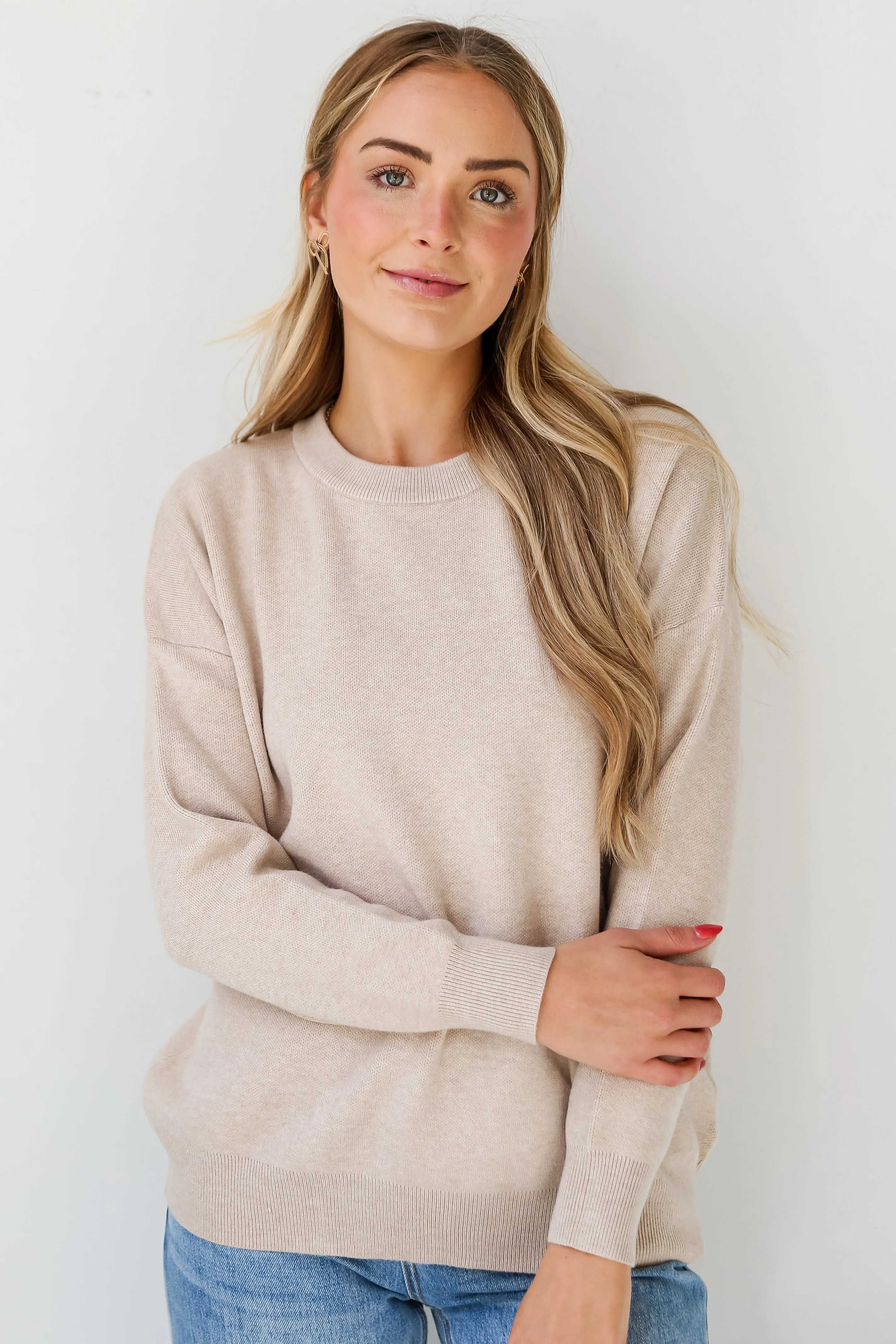 FINAL SALE - Maddy Oversized Sweater - DU DEAL