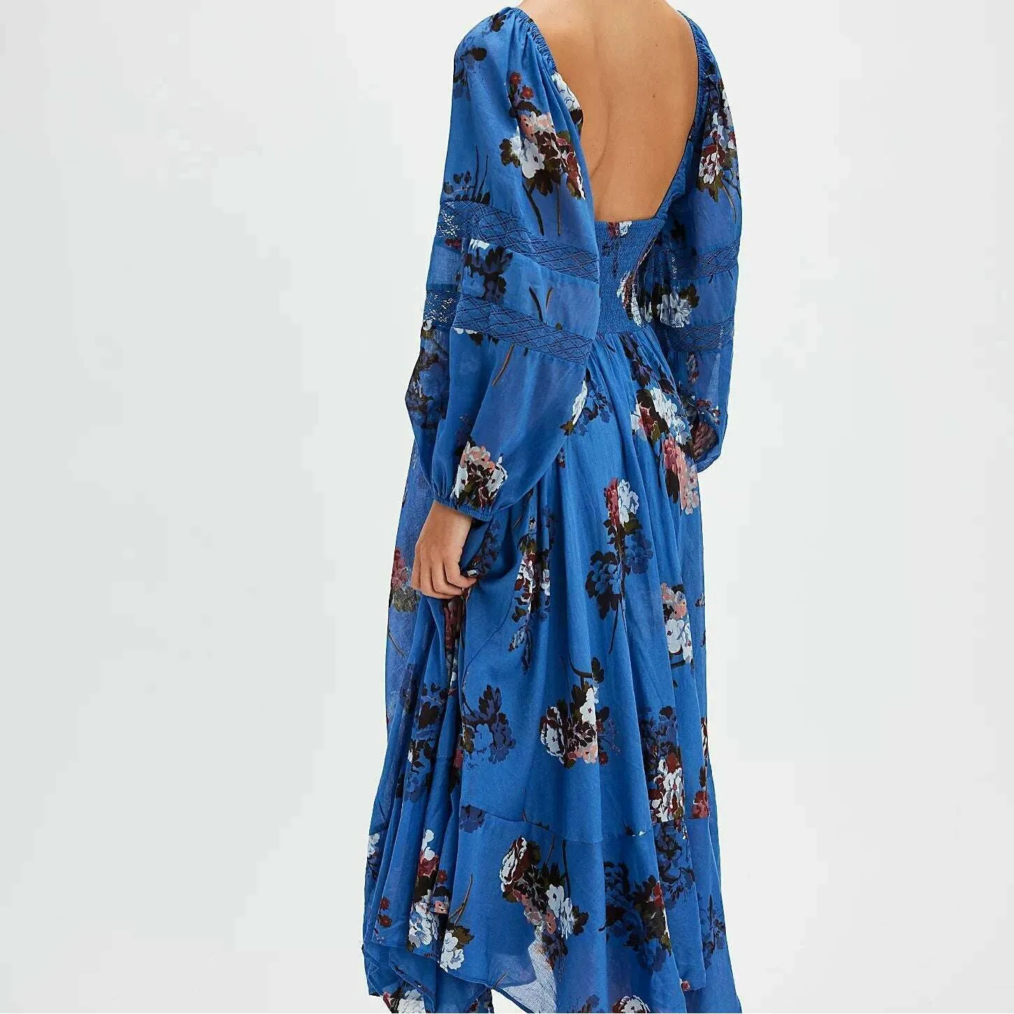 FREE PEOPLE - Morning Glory Maxi Dress - Dutch Blue