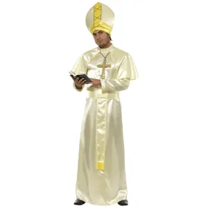 Gold Pope Adult Costume in Medium