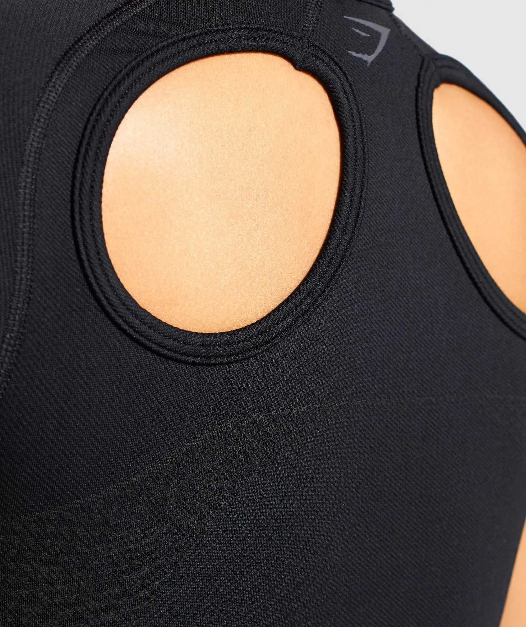 Gymshark Ultra Seamless Crop Top - Black