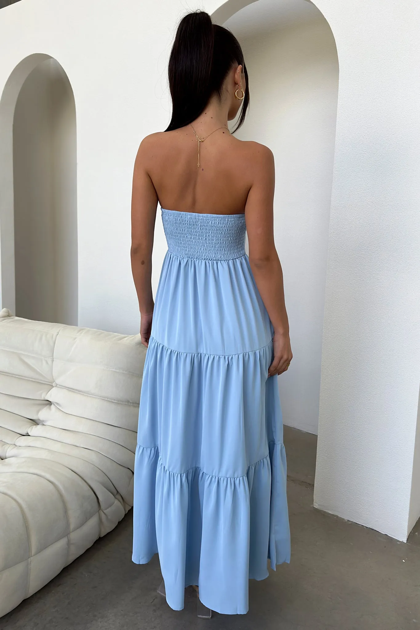 Hailey Maxi Dress - Blue