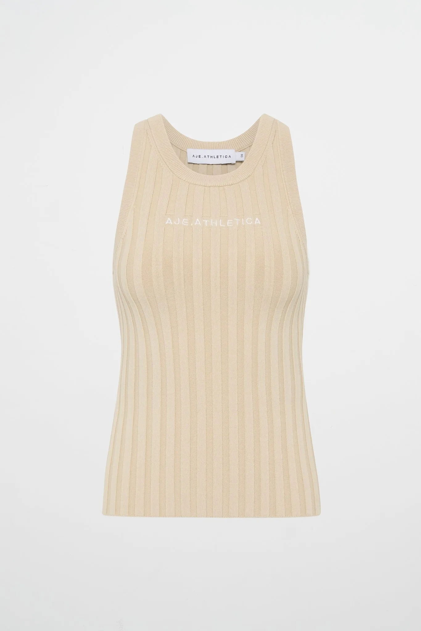 Hydra Logo Knit Ribbed Top