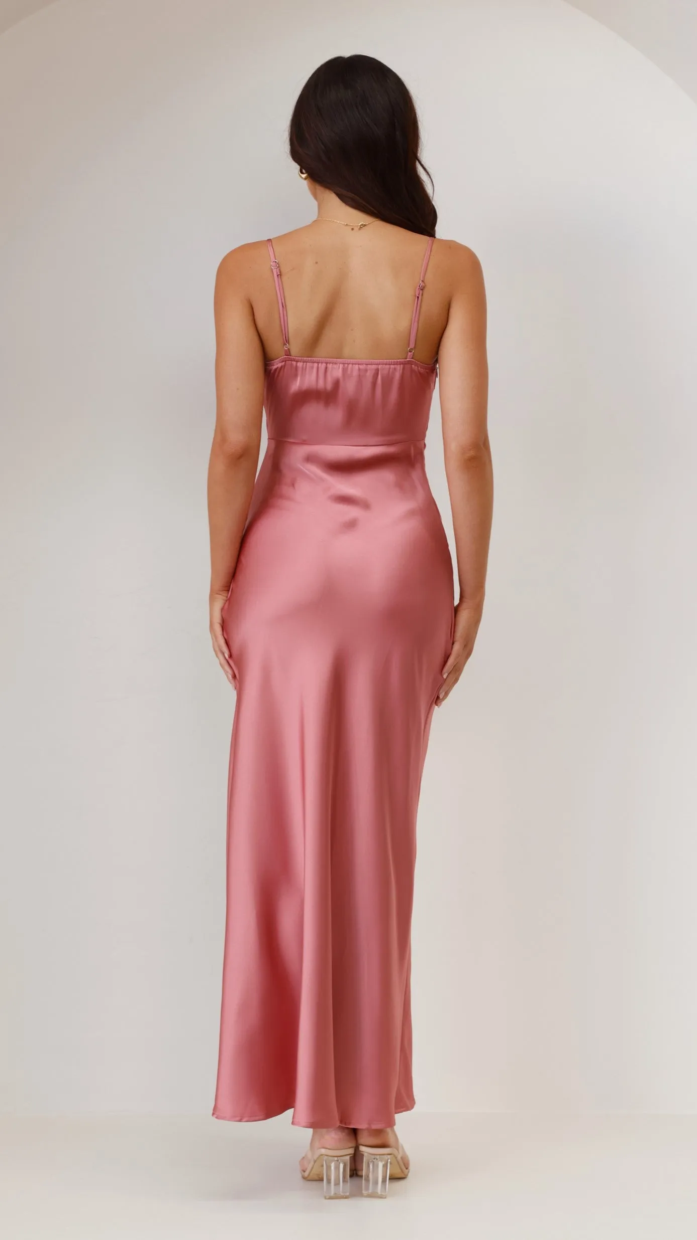 Ilana Maxi Dress - Baked Rose