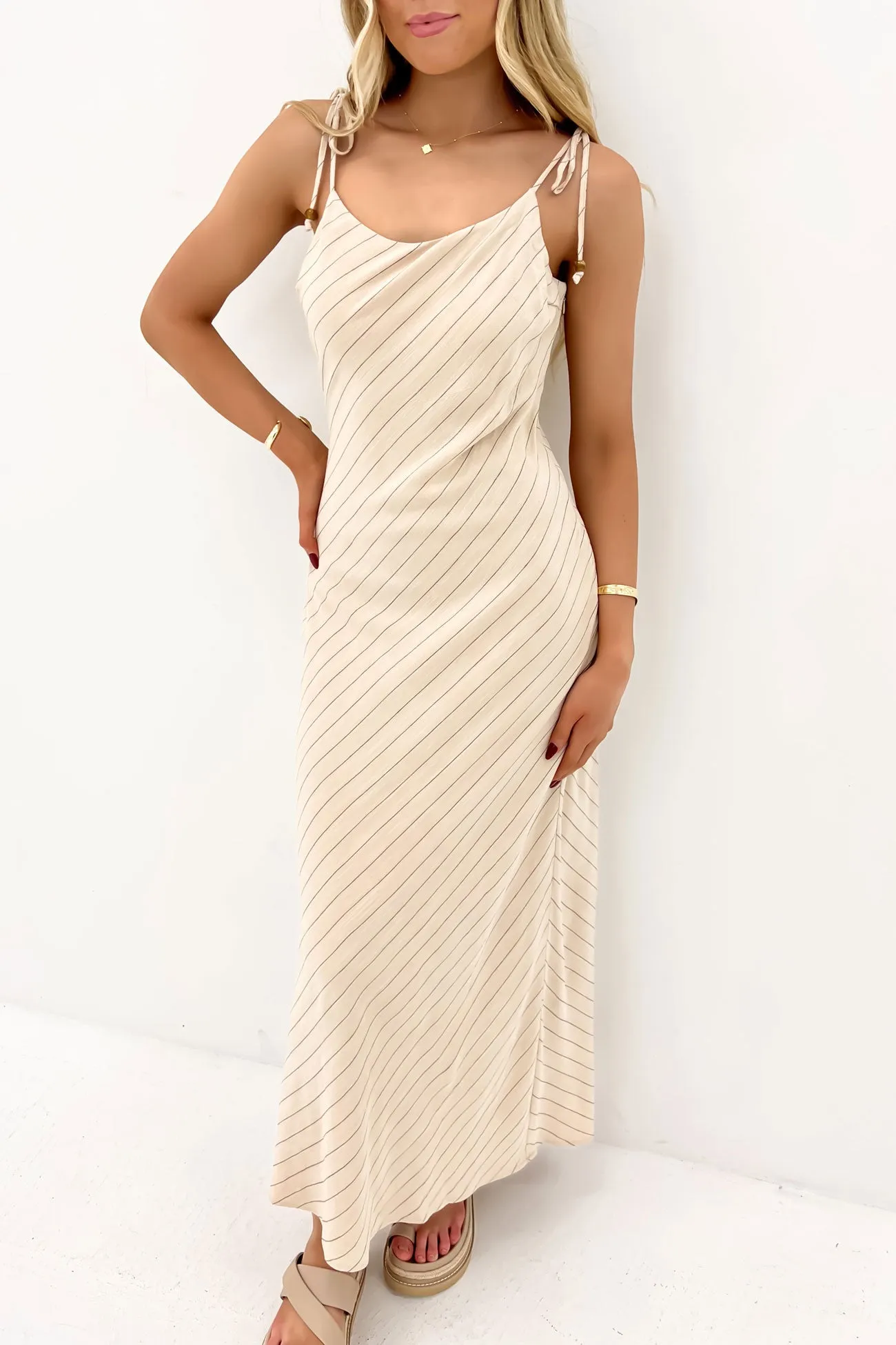 Isla Maxi Dress Natural