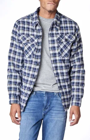 Jachs NY Recycled Flannel Shirt Jacket W Sherpa Lining