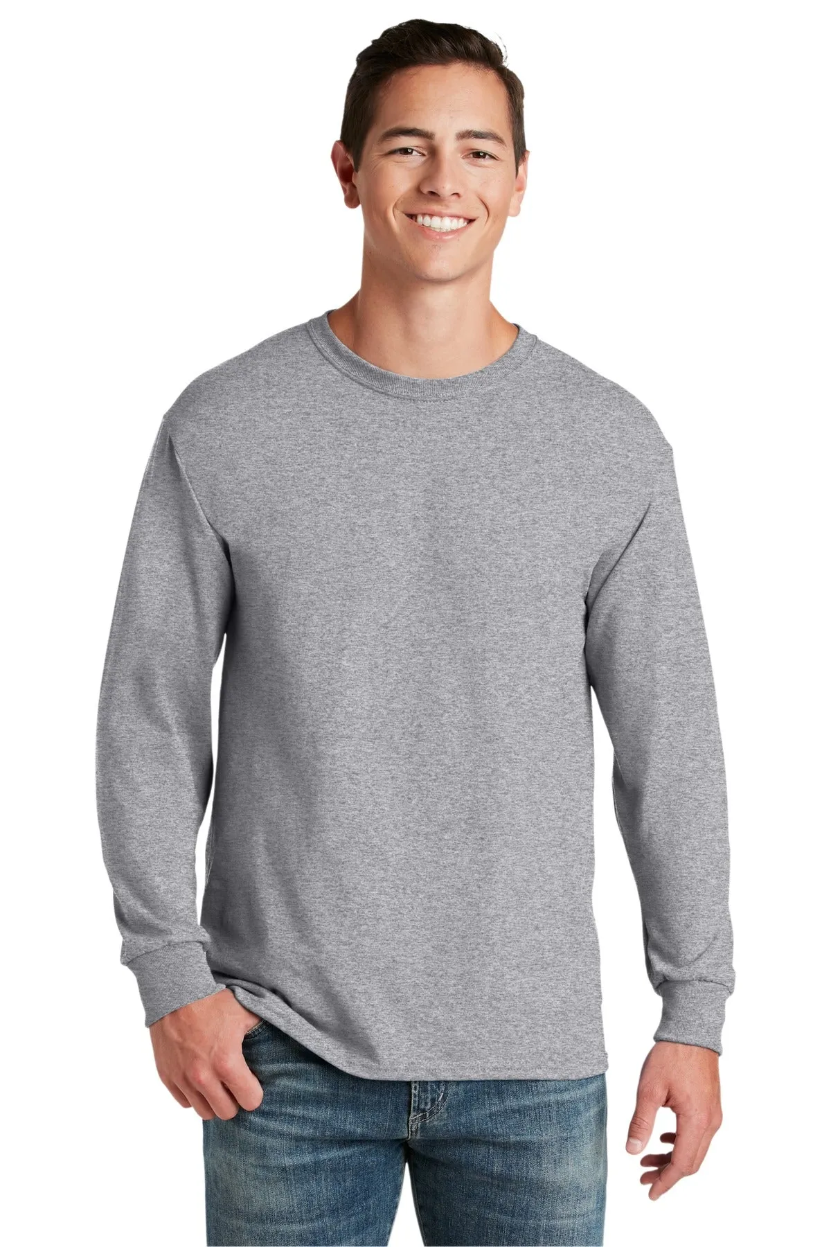 JERZEES® - Dri-Power® 50/50 Cotton/Poly Long Sleeve T-Shirt.  29LS