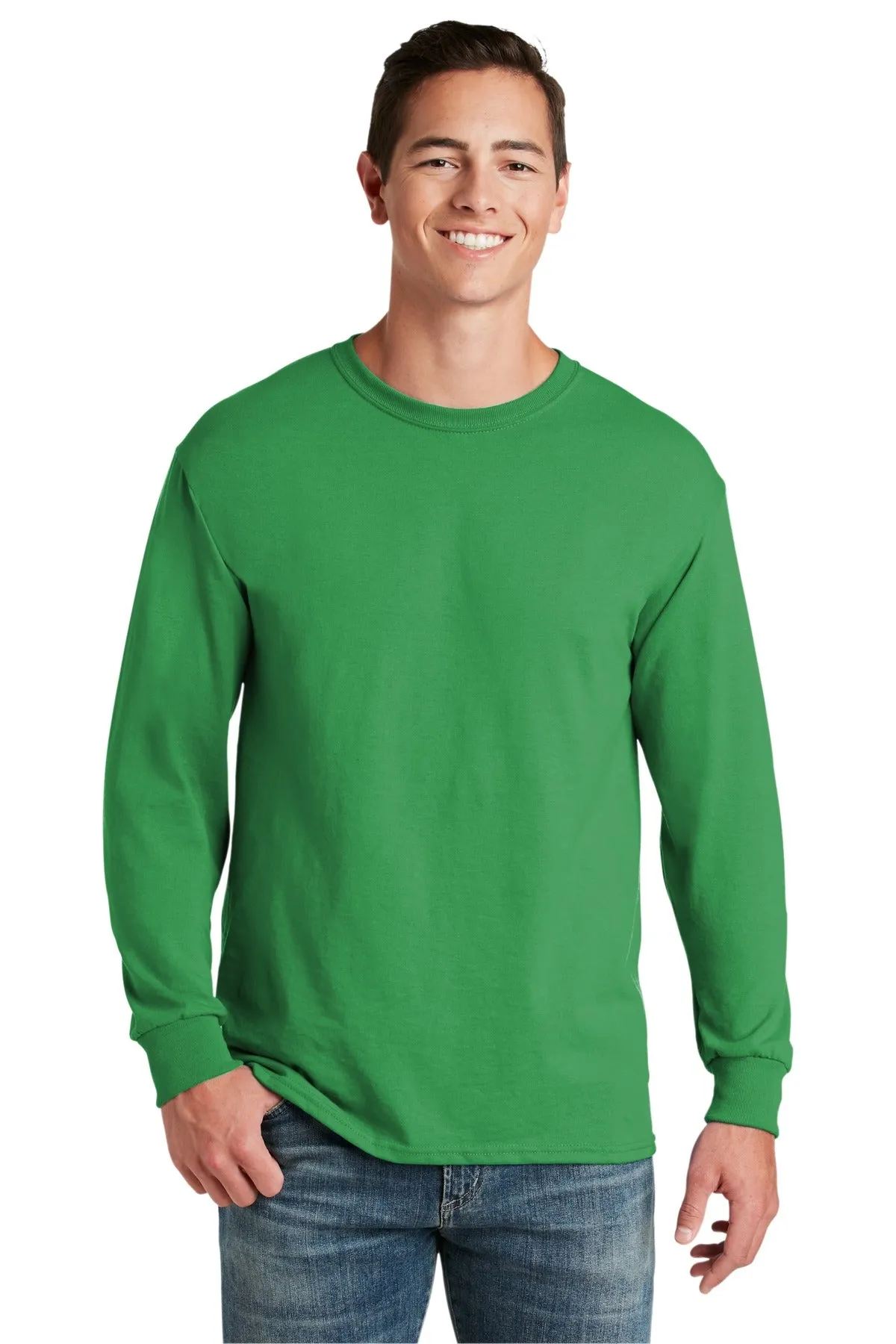 JERZEES® - Dri-Power® 50/50 Cotton/Poly Long Sleeve T-Shirt.  29LS