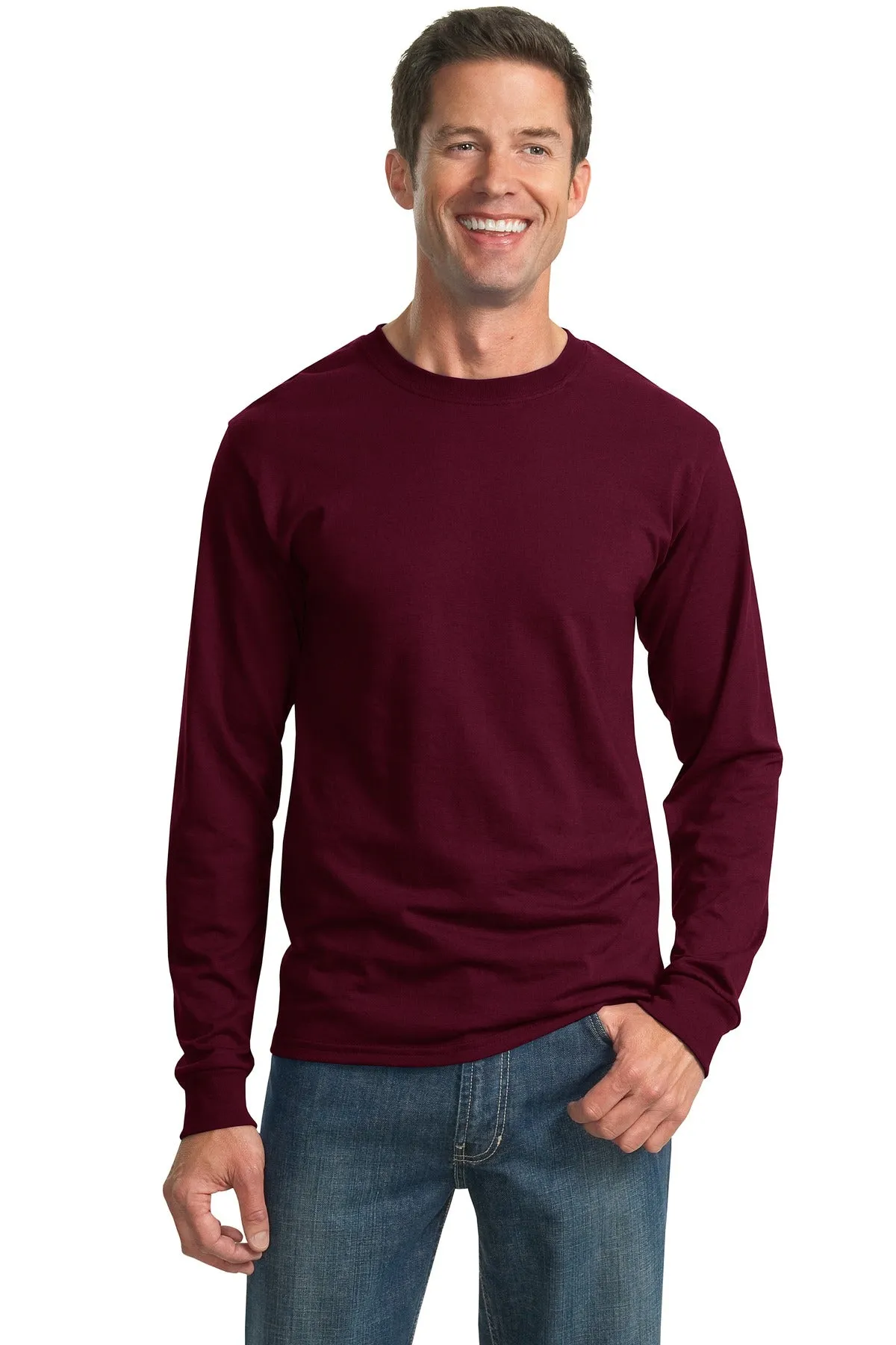 JERZEES® - Dri-Power® 50/50 Cotton/Poly Long Sleeve T-Shirt.  29LS