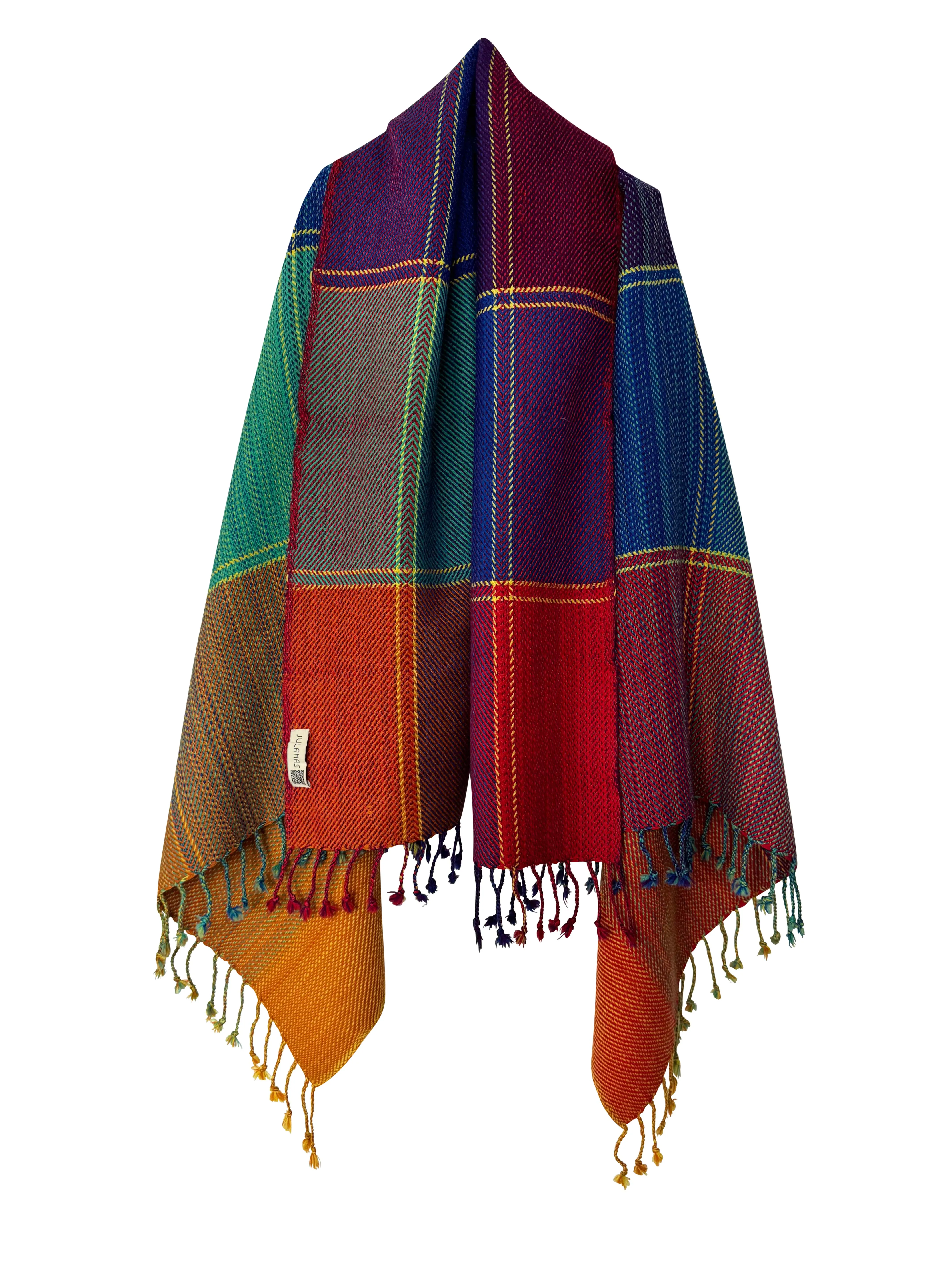 Julahas Joy Plaid Cape