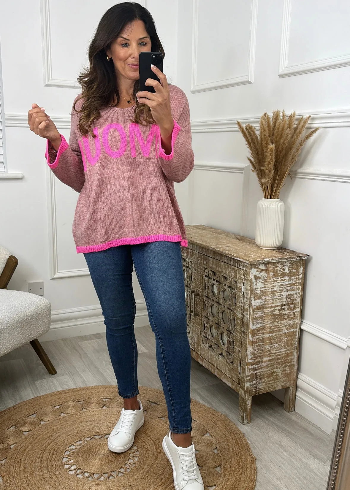 Kathy Pink AMOUR Sweater