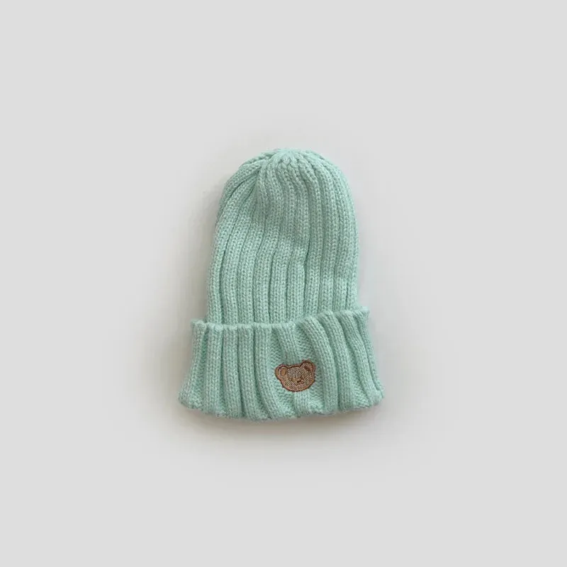 Kids Knitted Bear Hat