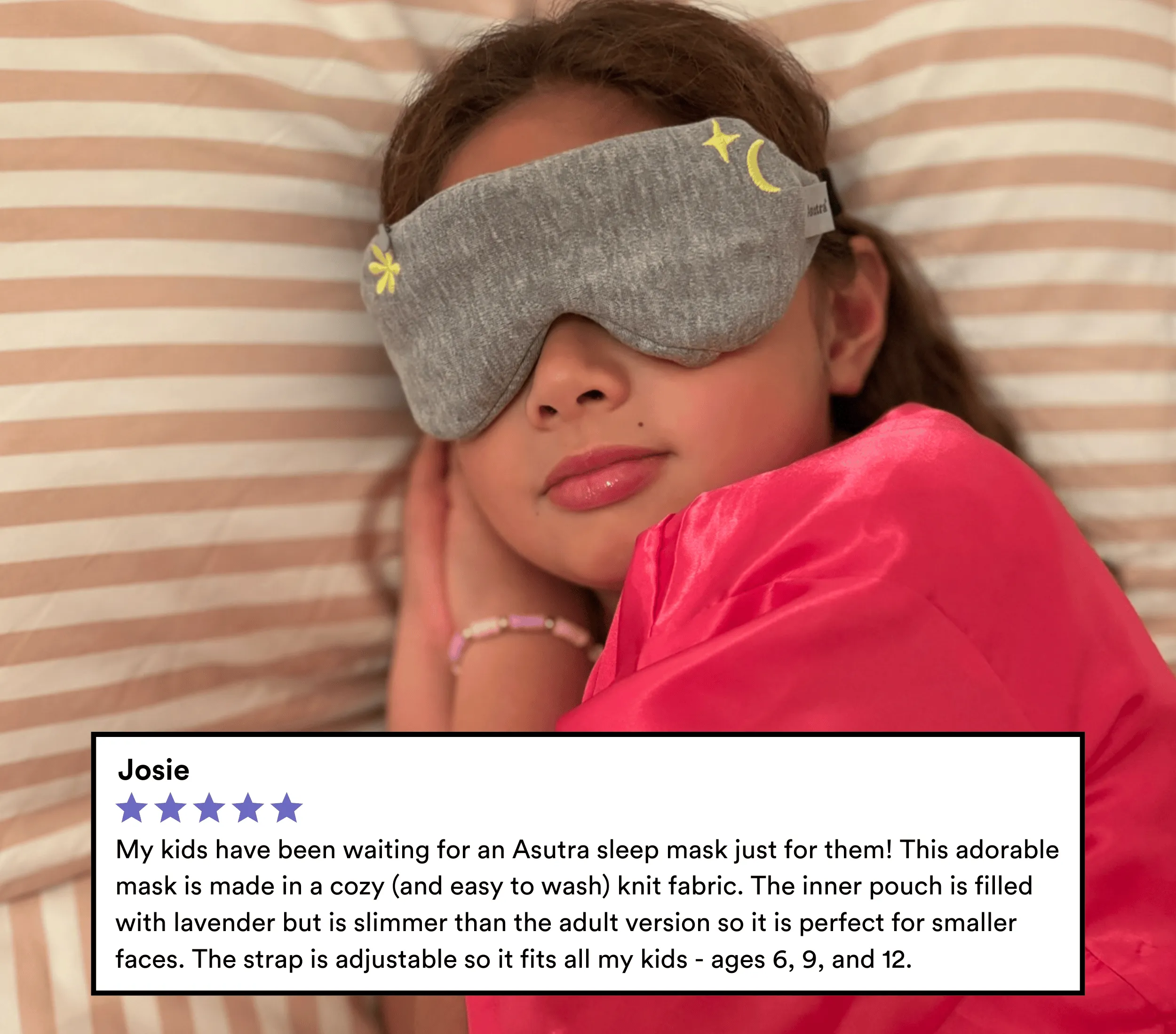 Kids Lavender Sleep Mask