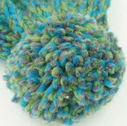 Knitted PomPom Beanie