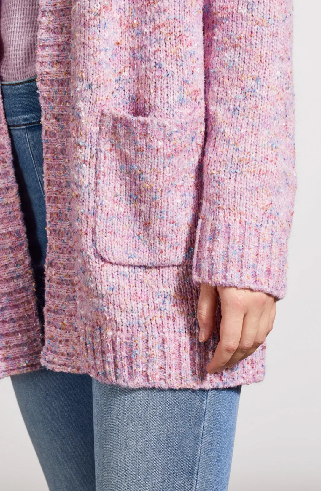 Lavender Blush Sweater Cardigan