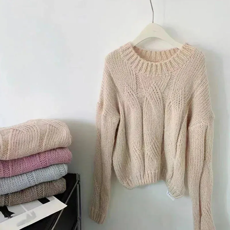 Lazy Style Twist Sweater