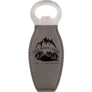 Leatherette Bottle Opener