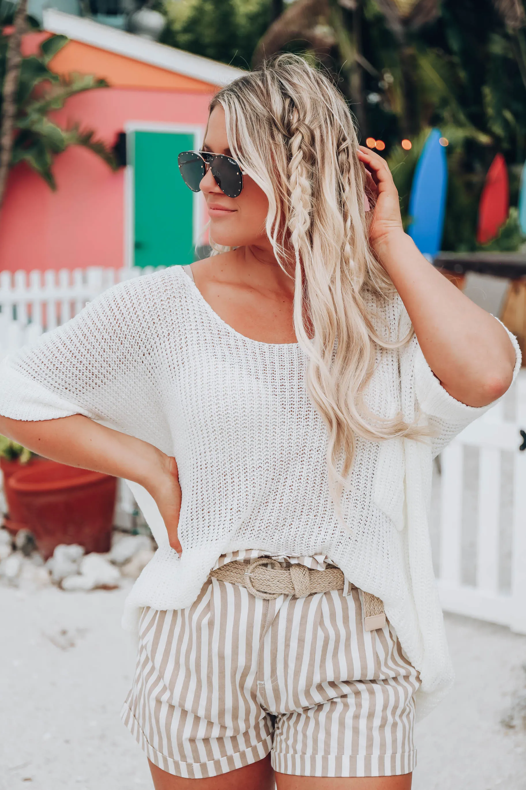 Light N Airy Oversized Knit Top