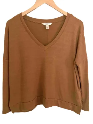 Light Spring Willow Luxspun V-Neck Sweater