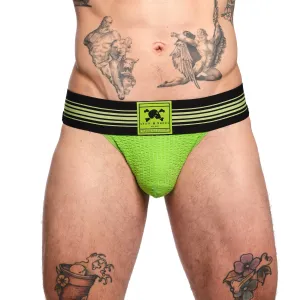 Locker Room Jock Neon Green