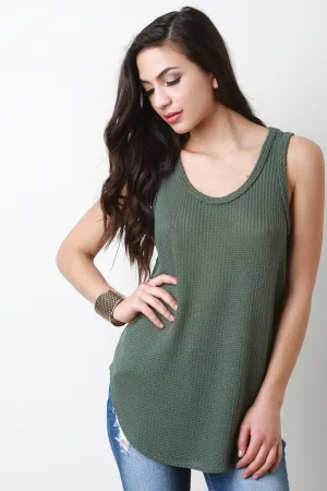 Loose Knit Sleeveless Top