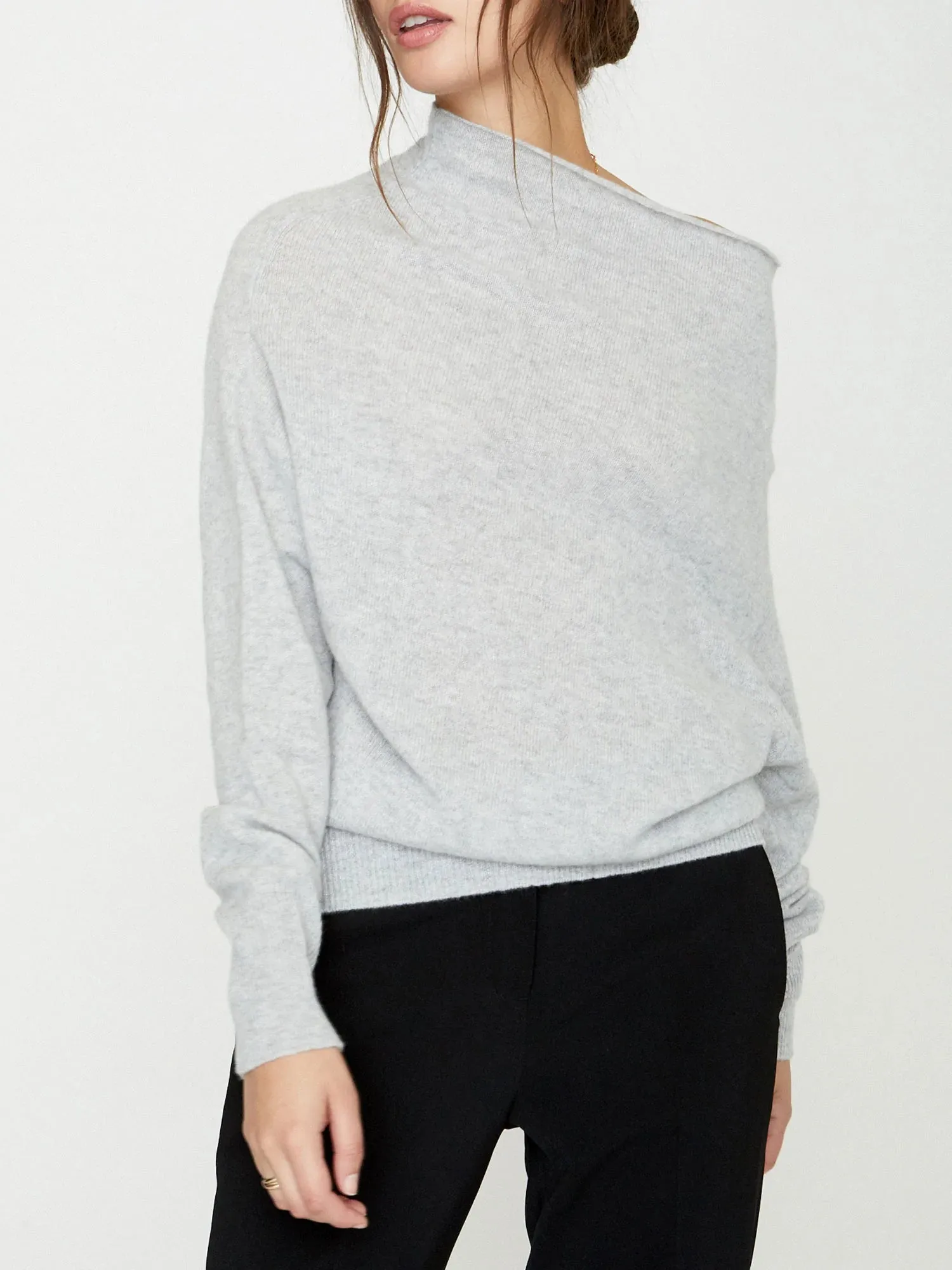 Lori Off Shoulder - Cinder Grey