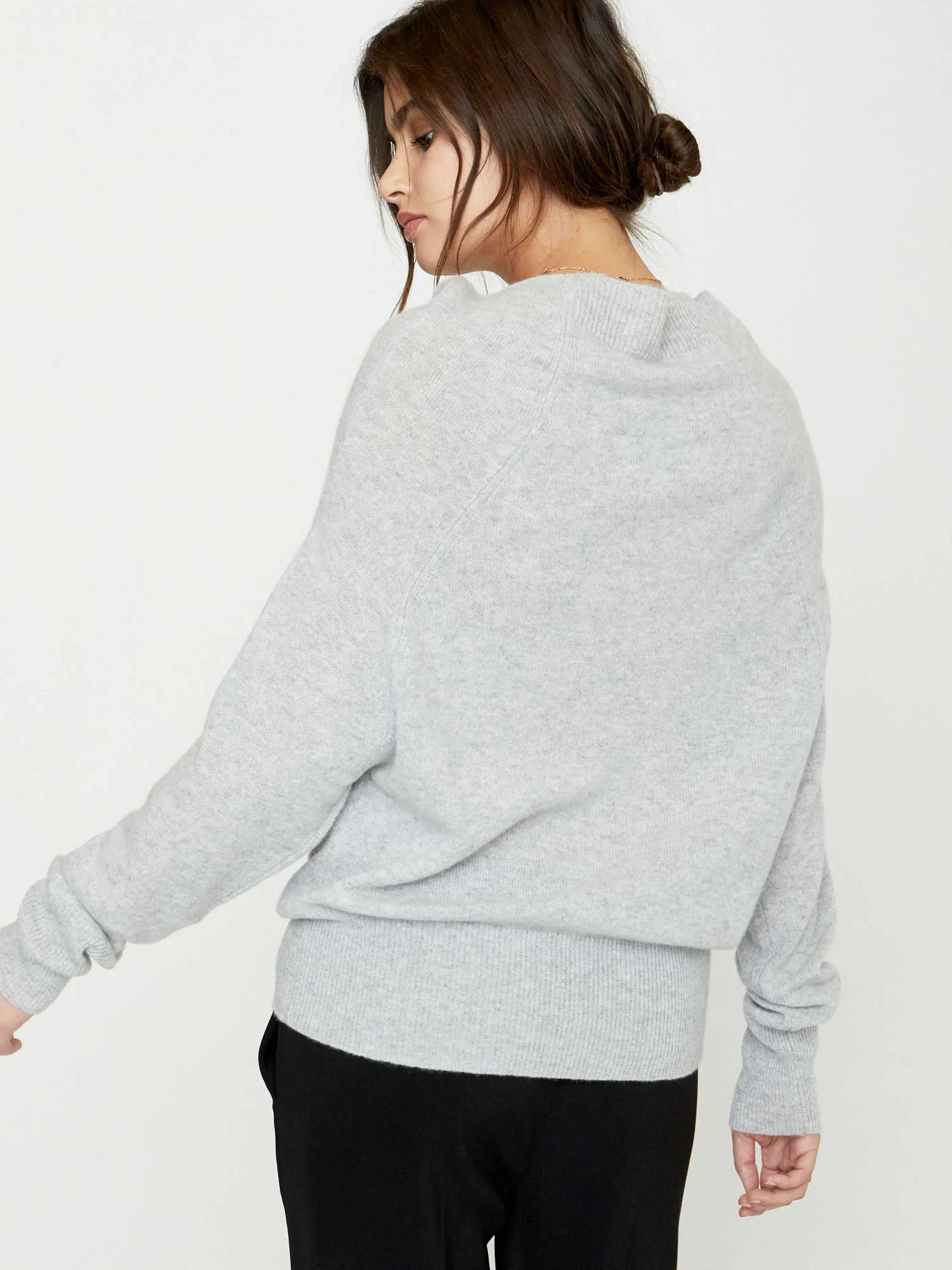 Lori Off Shoulder - Cinder Grey