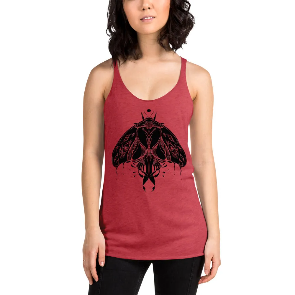 Luna Moth, Racerback Tank Top