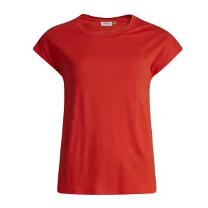 Lundhags Women&#x27;s Gimmer Merino Light Top Lively Red | Buy Lundhags Women&#x27;s Gimmer Merino Light Top Lively Red here | Outnorth