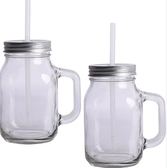 Mason Jar With Lid