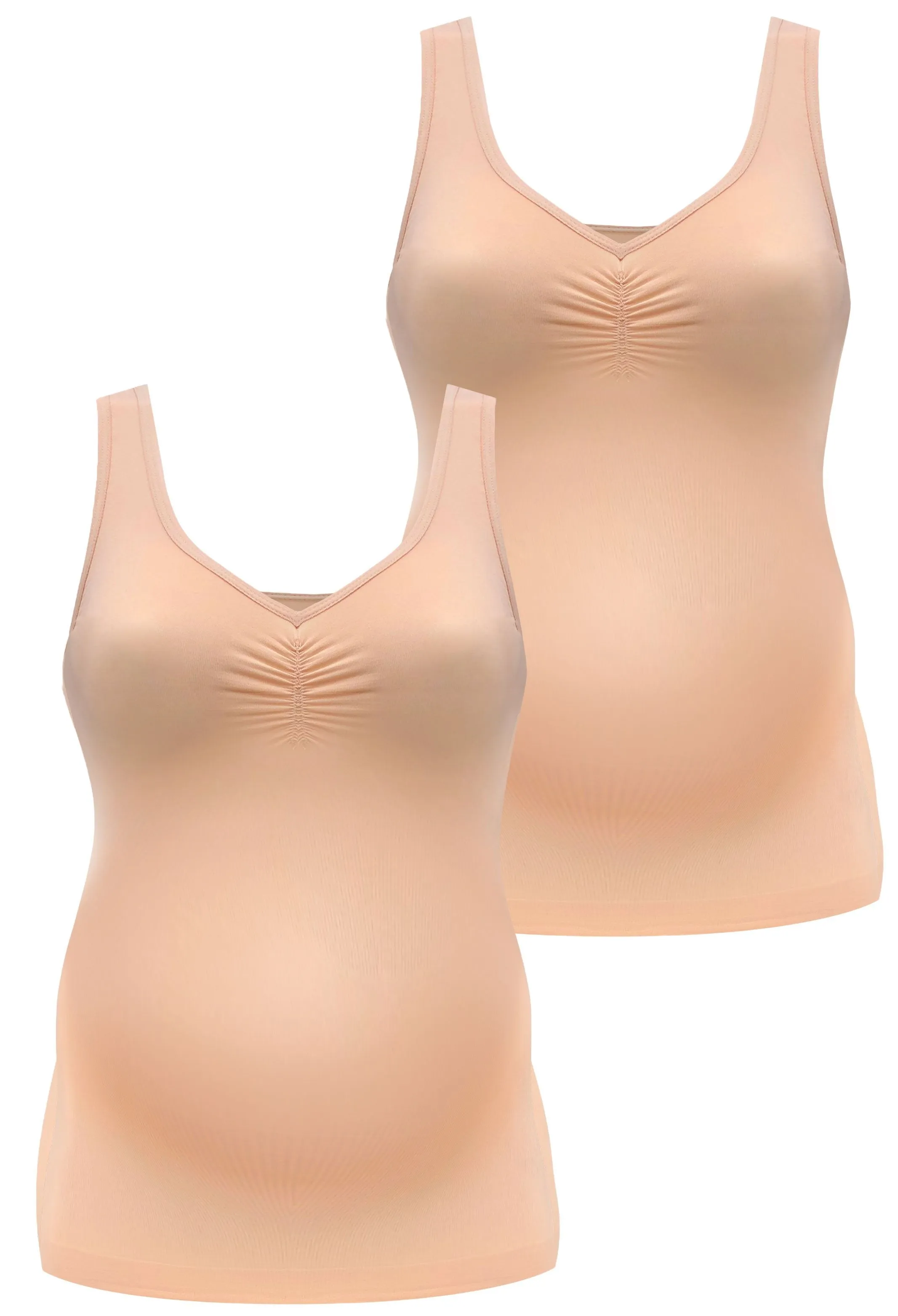 Maternity Ultra Light Shaping V-Tank - 2 Pack