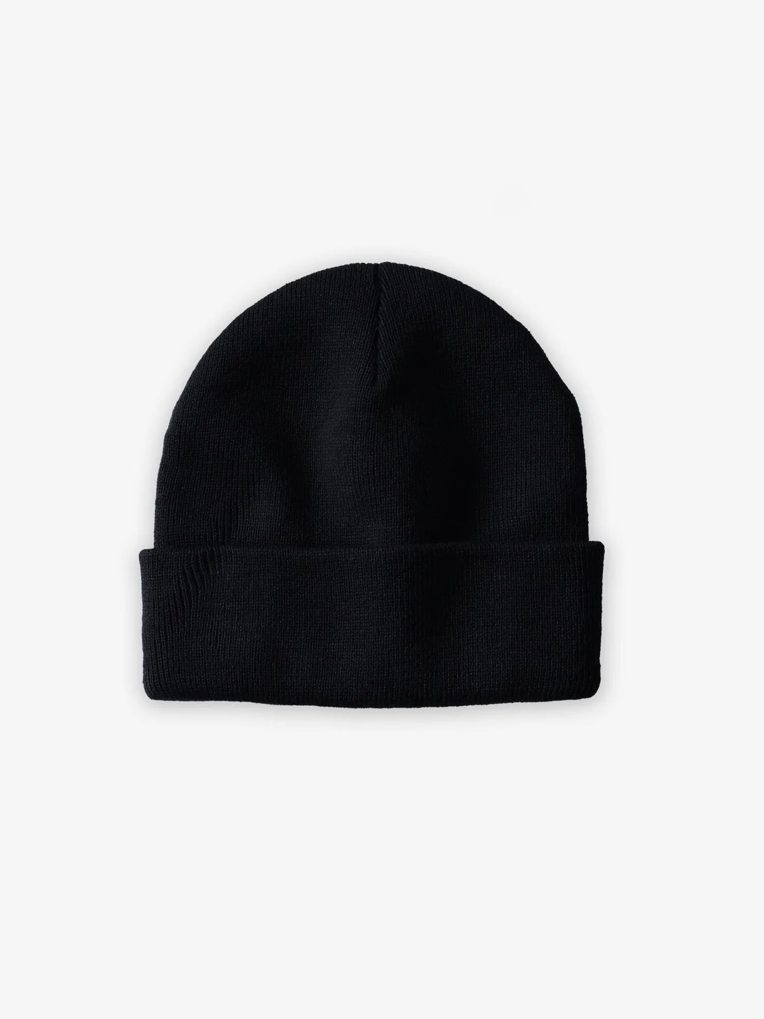 Maui Black Reversible Knit Beanie