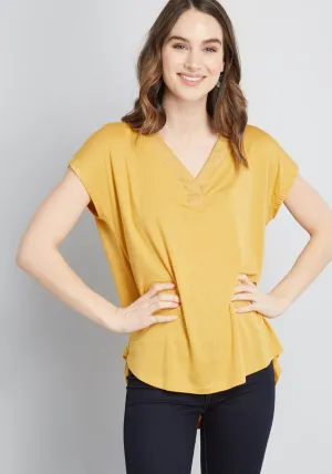 Mellow Self Knit Top