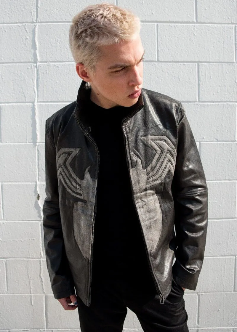 Men's Spider Venom Real Leather Jacket