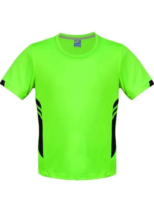 Mens Tasman Tee Neon Green/Black