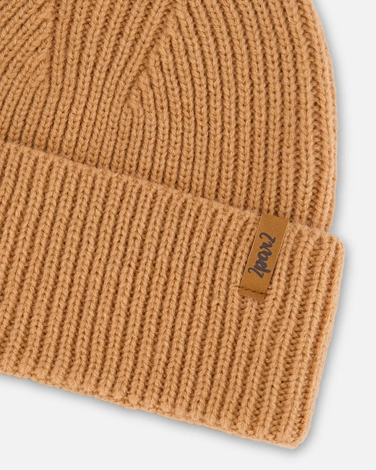 Mid-Season Knit Hat Brown Pink