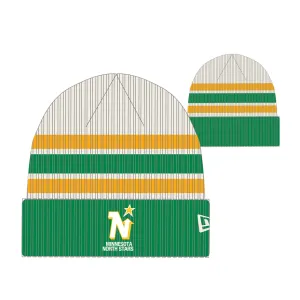 Minnesota North Stars NHL New Era Men's Vintage Beanie Knit Hat