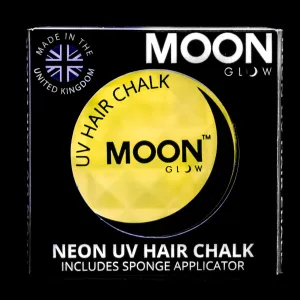 Moon Glow 3.5g UV Neon Hair Chalk Intense Yellow