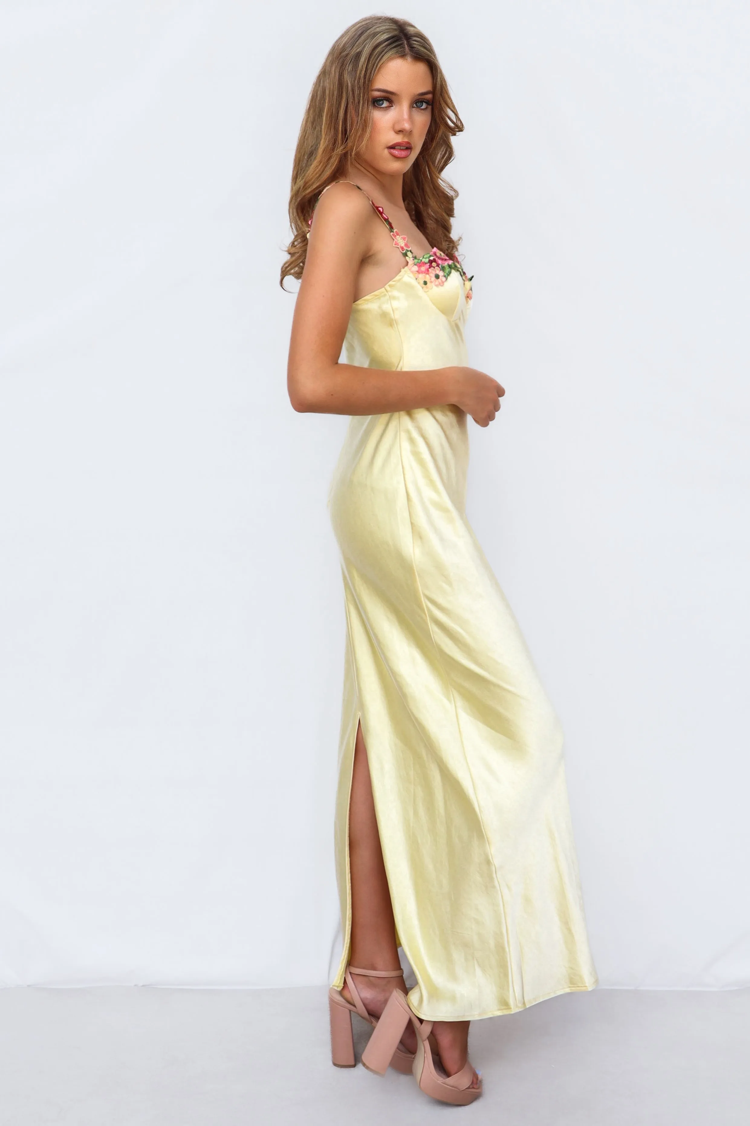 Myrtle Maxi Dress - Yellow