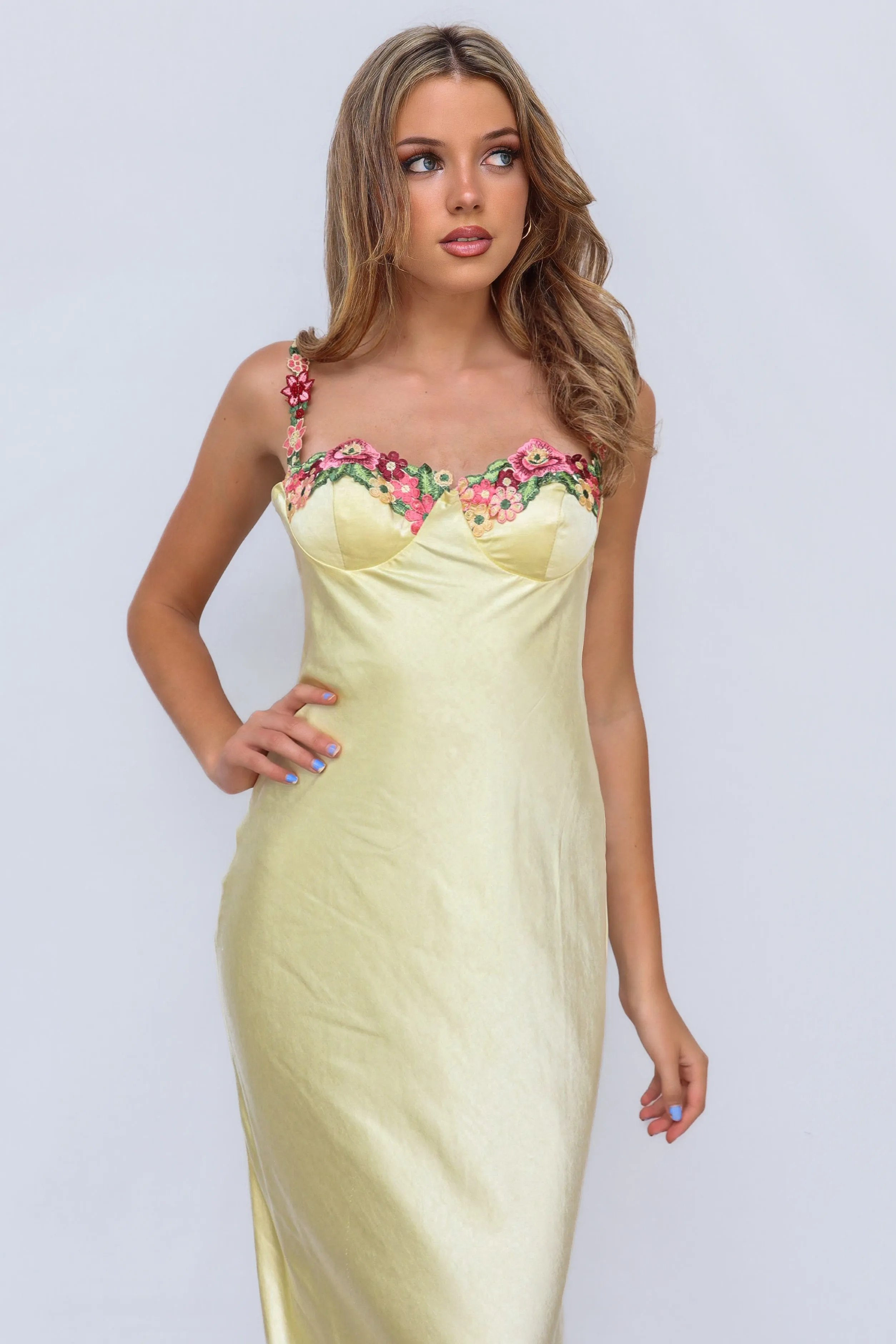 Myrtle Maxi Dress - Yellow