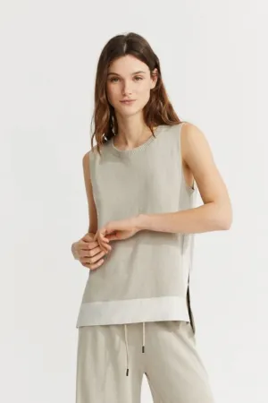 Nahla Top Linen Ecoalf