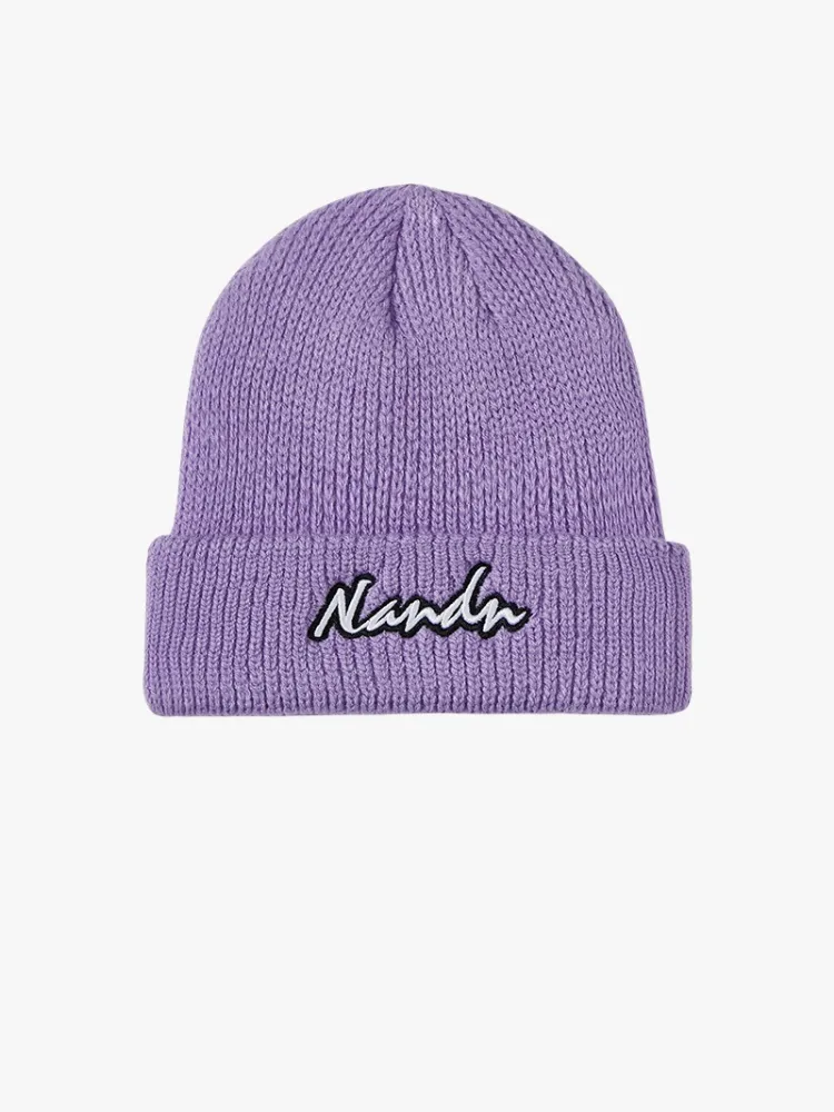 NANDN Cozy Curve Knit Beanie