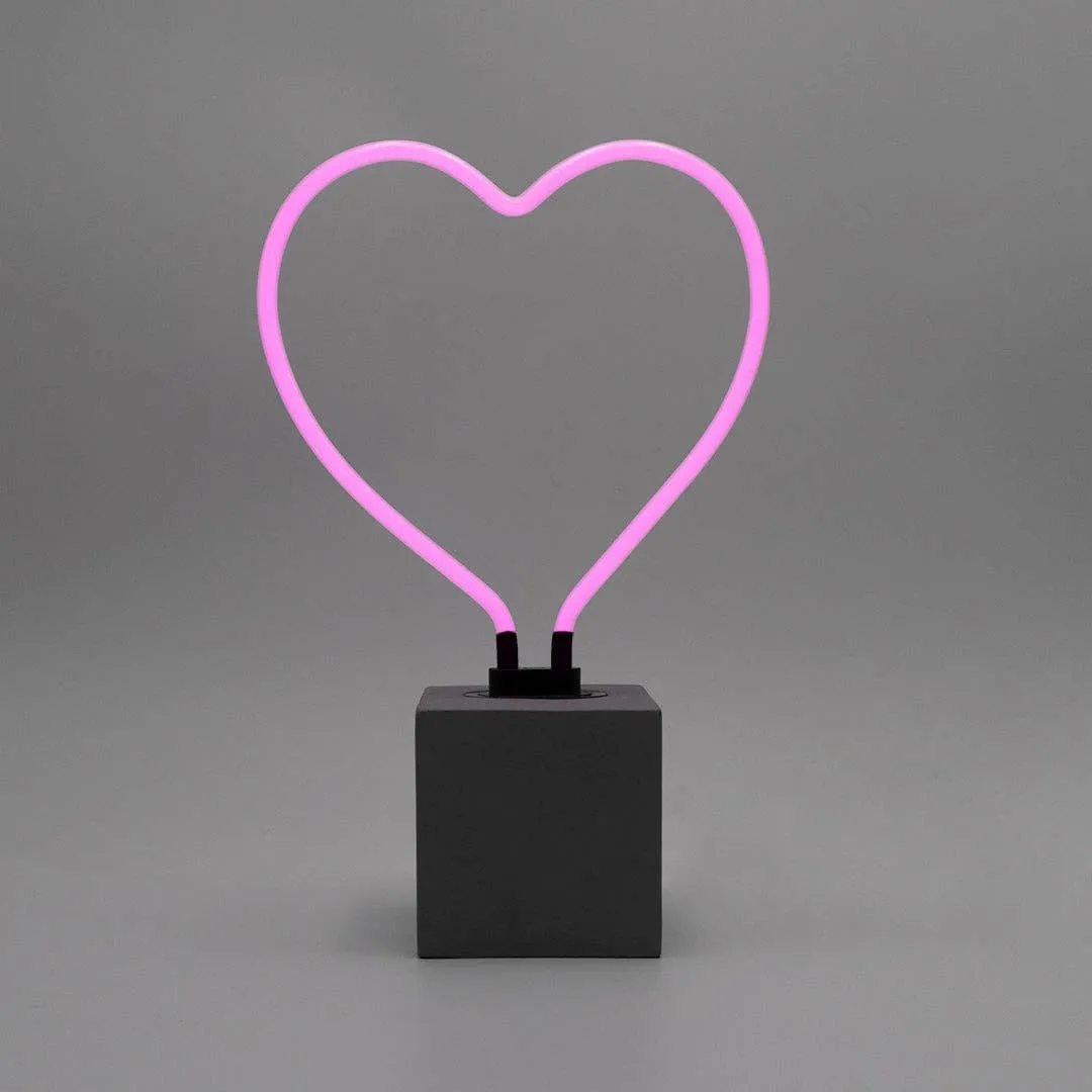 Neon 'heart' Sign